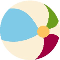 Kusový koberec Agnella Funky Top Pil Krémový (kruhový)