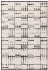 Kusový koberec Empire Krémový/Čierny