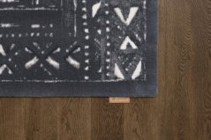 Kusový koberec Agnella Opal Masi Graphite (s lemom)