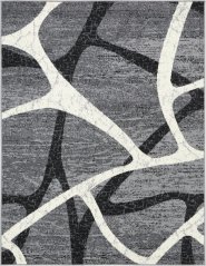 Kusový koberec Cheap D319C Gray