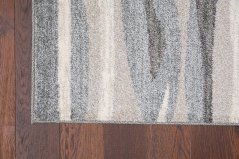 Kusový koberec Sari K186A Middle Gray