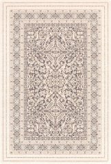 Kusový koberec Agnella Isfahan Sonkari Antracitovýowy