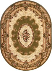 Kusový koberec Yesemek 5889A Zelený (oválny)