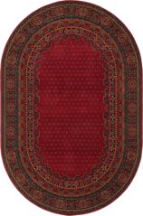 Kusový koberec Dywilan Polonia Baron Burgund 2 (oválny)
