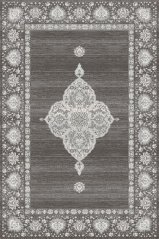 Kusový koberec Agnella Tempo Natural Karuka Grafitový (s lemom)