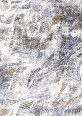 Kusový koberec Agnella Lush Konko Popolavý (s lemom)