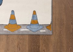 Kusový koberec FD Soft Koparki Perlový/Perlový