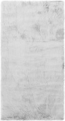 Kusový koberec Auckland Luxury Faux Sheepskin Rectangle Strieborný