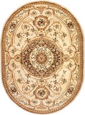Kusový koberec Yesemek 6548A Krémový (oválny)