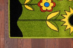 Kusový koberec Weltom Weliro Záhon Zelený