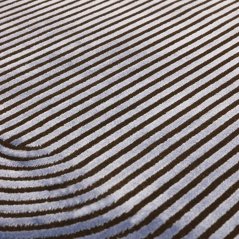 Kusový koberec Kuza Čierny/Navy