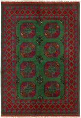 Kusový koberec Agcha 117 Zelený