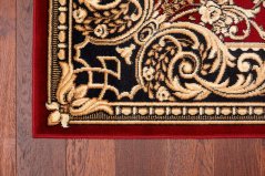 Kusový koberec Agnella Optimal Felis Bordový