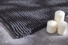 Kúpeľňový koberček Premium Antracitový