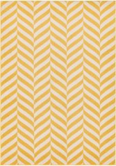 Kusový koberec Muse MU08 Žltý Chevron