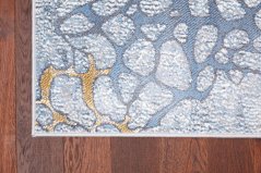 Kusový koberec Agnella Soft Folgen Sivý/Popolavý