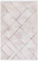 Kusový koberec Dywilan Sihir 1 Biely Béžový