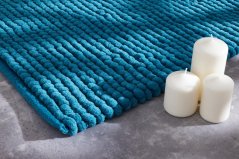 Kúpeľňový koberček Premium Svetlý tyrkysový