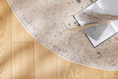 Kusový koberec Agnella Isfahan M Sean Alabaster (kruhový)