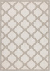 Kusový koberec Agnella Noble Phactra Jasny Sivý (s lemom)