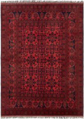 Kusový koberec Khanmoha 042 Červený