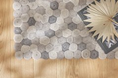 Kusový koberec Sushi Sivý Multi