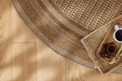 Kusový koberec Šnúrkový AR Adana Ramis Béžový (kruhový)