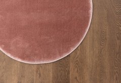 Kusový koberec FD Lush Lola Rúžový (kruhový)