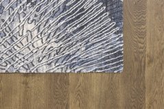 Kusový koberec Agnella Calisia Coral Modrý (s lemom)