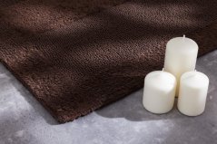 Kúpeľňový koberček Javo Cotton Hnedý