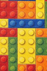 Metrážny koberec Ab Logic Klocki 000