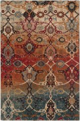 Kusový koberec Dywilan Superior Kirman Červený