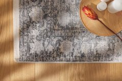 Kusový koberec AR Split Dantel Krémový Sivý