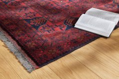 Kusový koberec Khanmoha 042 Červený