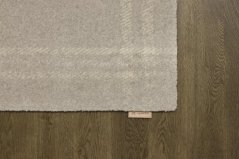 Kusový koberec Agnella Calisia M Grid Rim Béžový (s lemom)