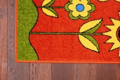 Kusový koberec Weltom Weliro Záhon Terakotový