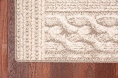 Kusový koberec Agnella Isfahan M Kadesz Popolavý