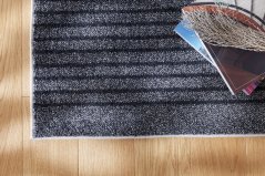 Kusový koberec Muse MU14 Sivý Retro