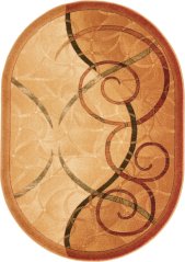 Kusový koberec Agnella Isfahan Selma Sahara (oválny)