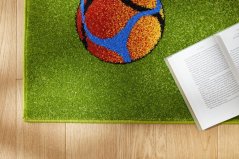 Kusový koberec Weltom Weliro Štadión Zelený