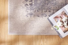 Kusový koberec Dywilan Moon Popolavýan Strieborný