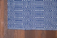 Kusový koberec Sloan Modrý