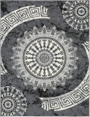 Kusový koberec Cheap K870A Dark Gray