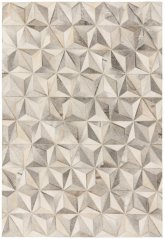 Kusový koberec Gaucho Facet Sivý