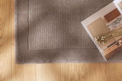 Kusový koberec York Handloom Taupe (šedohnedý)