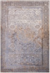 Kusový koberec Dywilan Moon Super Mamluk Dark Strieborný