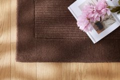 Kusový koberec York Handloom Čokoládový