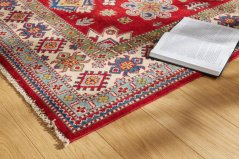 Kusový koberec Kasak-B 042 Červený