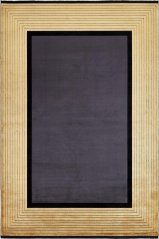 Kusový koberec AR Norwalk Frame Zlatý