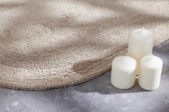 Kúpeľňový koberček Javo Cotton Béžový (oválny)